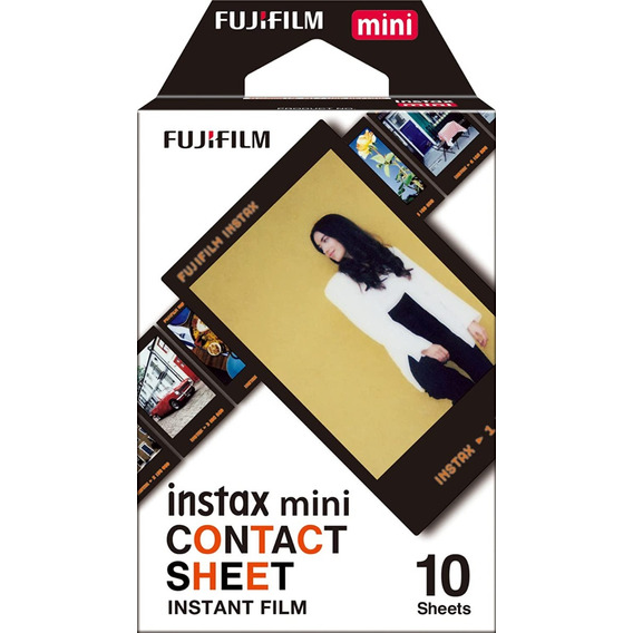 Fujifilm Cartucho Fuji Instax Mini Contact Sheet 10 Hojas