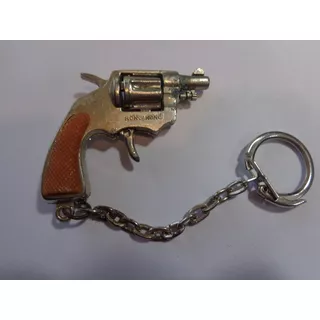 Llavero Revolver A Cebita Hong Kong Funciona ( C V )