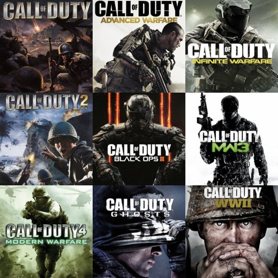 Pack Call Of Duty 9 Juegos Pc Digital Español