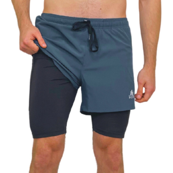 Short Deportivo Con Calza Hombre Ecologico Konko