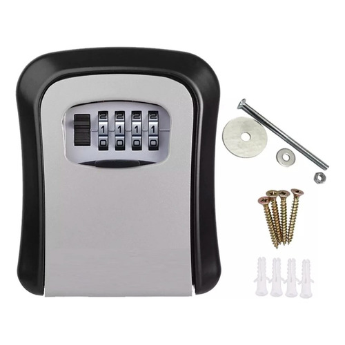 Secret Safe Password Clave Pared para puerta, condominio Airbnb, color gris