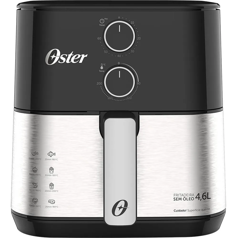 Fritadeira Inox Compact 4,6l Oster