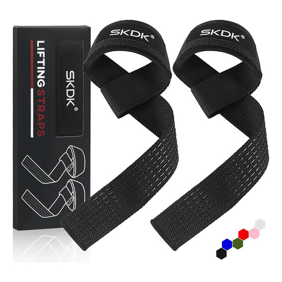 Par Straps Muñequera Gym Crossfit Pesas Correa De Soporte