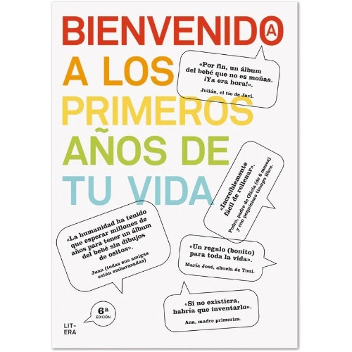 Bienvenido A Los Primeros Años De Tu Vida, de Terrer Carlos. Editorial LITERA, tapa blanda, edición 1 en español