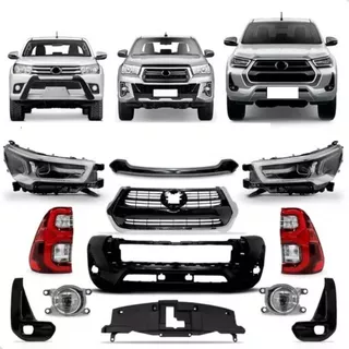 Kit Transformação Hilux 2016 2017 2018 2019 2020 Para  2021