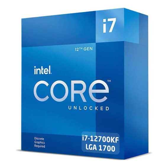 Procesador Intel Core I7 12700kf - 12th Gen - 12 Núcleos 