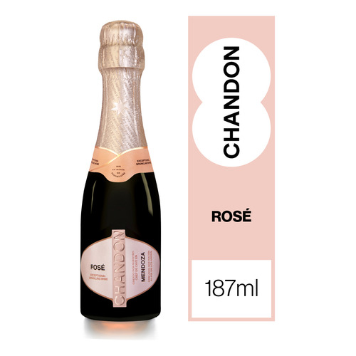 Chandon Rosé botella 187ml