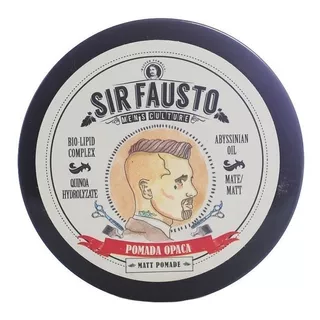 Sir Fausto Men´s Culture Pomada Opaca Cabello Barberia 100ml