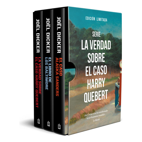 Estuche Adictos A Dicker, De Joel Dicker. Editorial Nuevas Ediciones Debolsillo S.l En Español