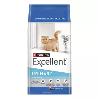 Excellent Urinary Alimento Para Gato Adulto Sabor Pollo Y Arroz En Bolsa De 7.5kg