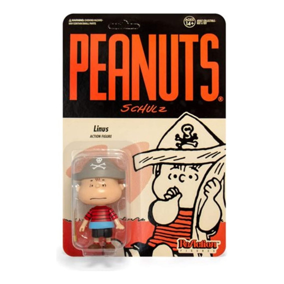 Linus Peanuts Super 7 Reaction Figura Snoopy