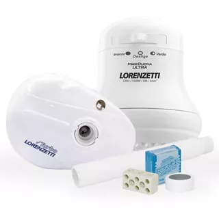 Maxi Ducha Chuveiro Turbo Com Pressurizador 5500w Lorenzetti