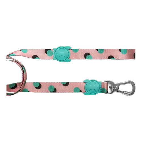 Correa Ultra Premium Zeedog Perro Seguridad Extra Small Color POLKA