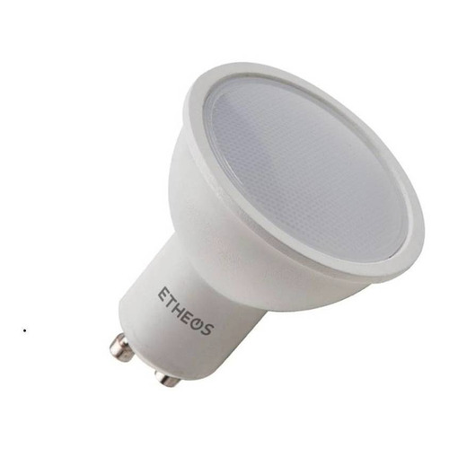 Lámpara Led Dicroica 7w Calida 3000k Angulo 100° Etheos 10 U Color de la luz Blanco cálido