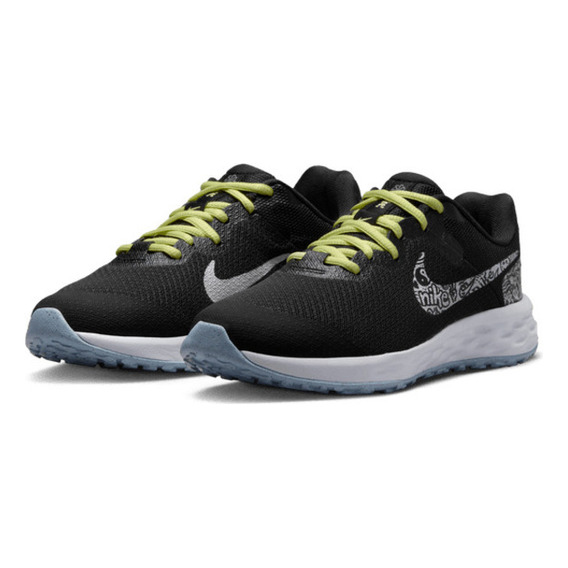 Calzado Nike Revolution 6 De Niños - Dv3181-001 Flex