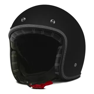 Capacete Custom Café Racer Old School Rebaixado Completo