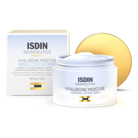 Isdin Isdinceutics Hyaluronic Moisture P Normal A Seca 50g Momento de aplicación Día/Noche