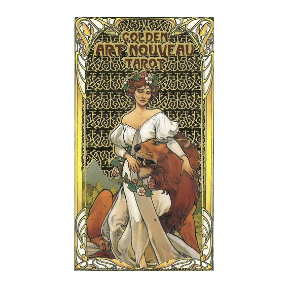 Golden Art Nouveau Tarot, De Dato De Portada. Editorial Lo Scarabeo En Español