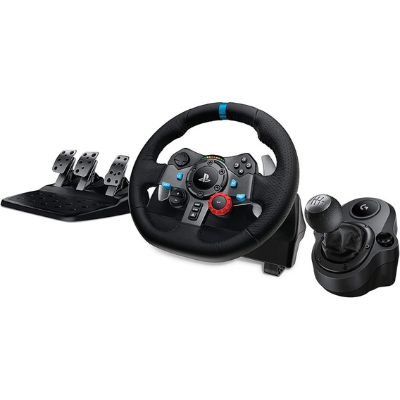 Volante Logitech G29 Pedalera Ps4 Ps3 Profesional + Palanca