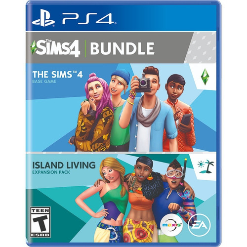 Sims 4 Bundle Island Living Expansion Ps4 Fisico Sellado Cd