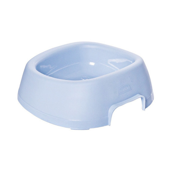Bowl Comedero Para Mascotas De Plástico Plasutil 1.1lts Color Celeste