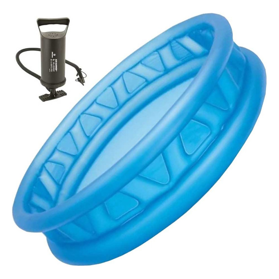 Piscina Inflable Intex 188x46 Grand Familiar + Gratis Bomba!