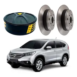  Disco Freio Traseiro Fremax Crv 2.0 2012 A 2015