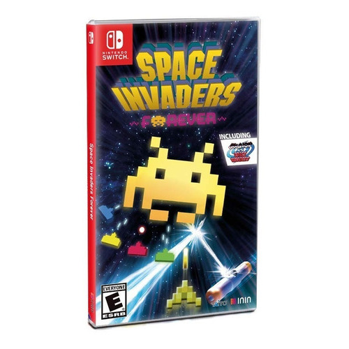 Medios físicos de Space Invaders Forever Switch