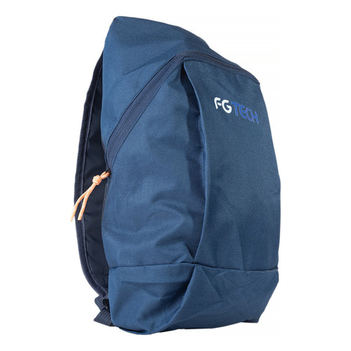 Mochila Urbana Deportiva Ultra Liviana Reforzada Color Azul Modelo Fit Fg Tech