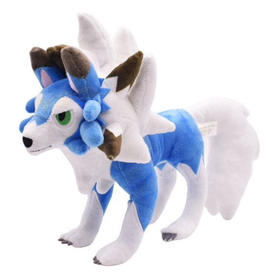 Azul Dusk Lycanroc Muñeca Peluche Juguete Regalo Para Niños 