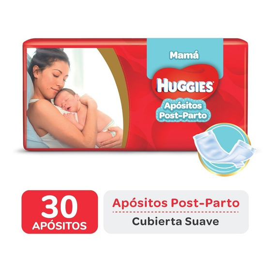 Apósitos Post Parto Huggies Mamá Pack X 3