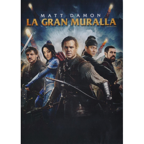 La Gran Muralla Matt Damon Pelicula Dvd