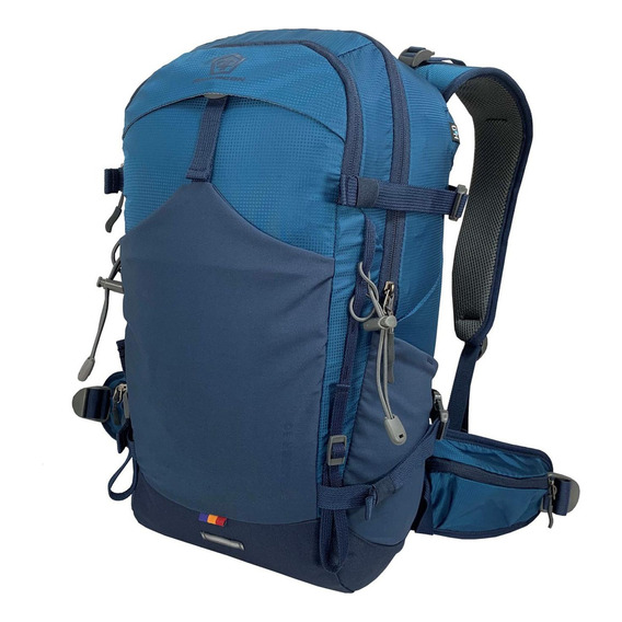 Morral Bolso Camping Senderismo Pentagon Impermeable 30l Color Azul