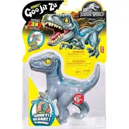 Goo Jit Zu Figura Flexible Stretchy Jurassic World Blue