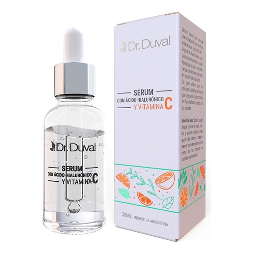 Dr Duval Serum Facial Acido Hialuronico Y Vitamina C 30ml