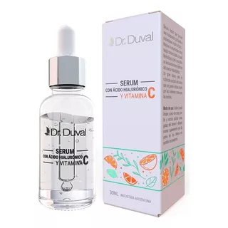 Sérum Con Ácido Hialurónico Y Vitamina C X30ml Dr. Duval Tipo De Piel Todo Tipo