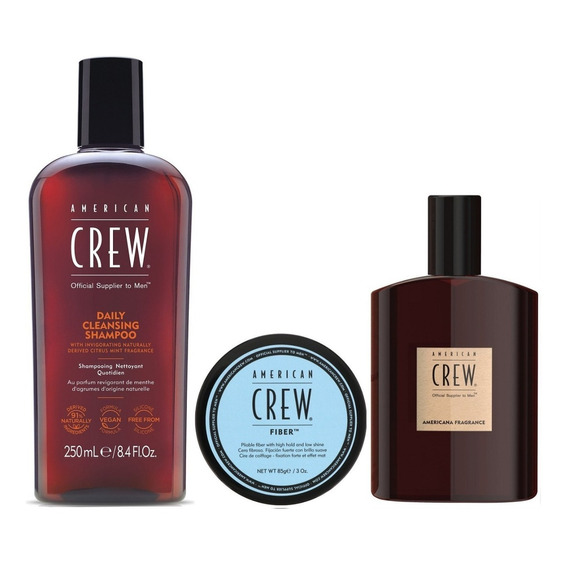 Daily Shampoo + Cera Fiber + Americana American Crew Men