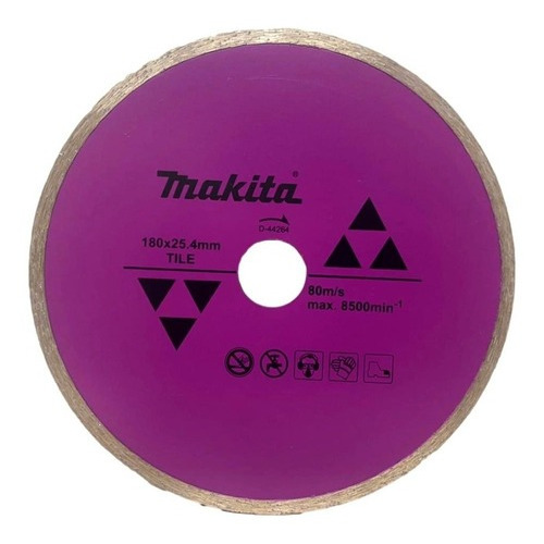 Disco Diamante Rin Continuo Makita 7 Pulgadas Color Plateado