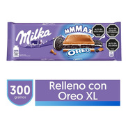 Chocolate Milka® Relleno Con Trocitos De  Galleta Oreo 300g