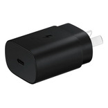 Cargador Samsung Travel Adapter 25w Ep-ta800nbegar Usb-c Neg Color Negro