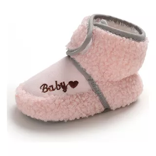 Zapatos Caminar De Bebe Niño Niña Mantente Caliente 0-18mes