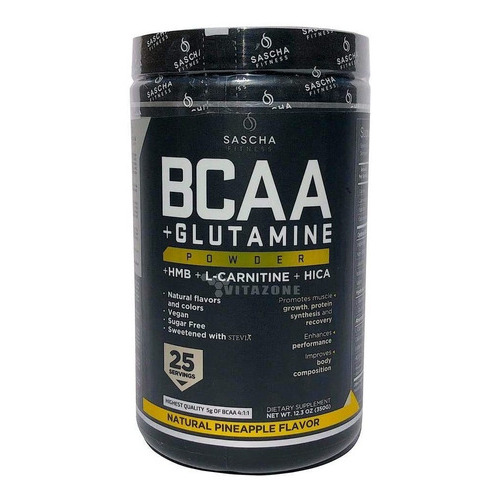 Bcaa 4:1:1 Sascha Fitness Suplemento Los Sabores! Sabor Piña