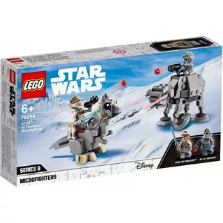 Brinquedo Star Wars Microfighters At-at Vs. Tauntaun Lego Quantidade De Peças 205