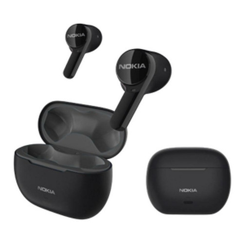 Audífonos Inalámbricos Earbuds Clarity Nokia Tws 821 Negros Color Negro