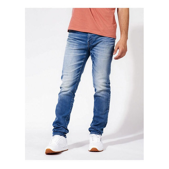 Ae Airflex+ Slim Jean Indigo Medium Wash