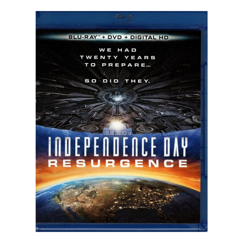 Dia De La Independencia Contraataque Pelicula Blu-ray + Dvd