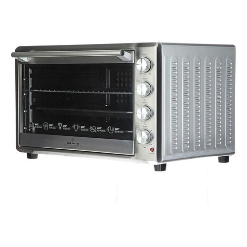 Horno Eléctrico 100 Litros Ursus Trotter Backofen Convector Color Plateado