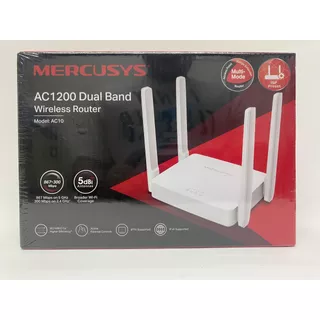 Mercusys Router Inalambrico Ac1200 Dual Band Ac10