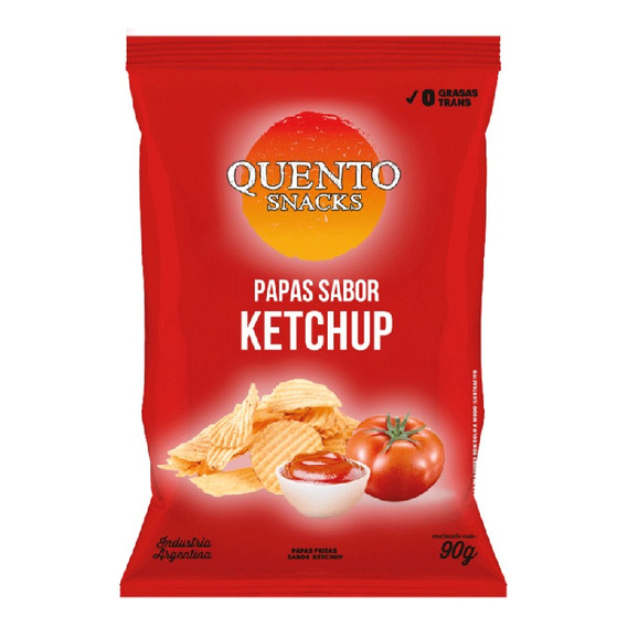 Papas Ketchup Quento X 90gr.
