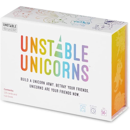 Unstable Unicorns · Juego De Cartas Y Estrategia · Inglés